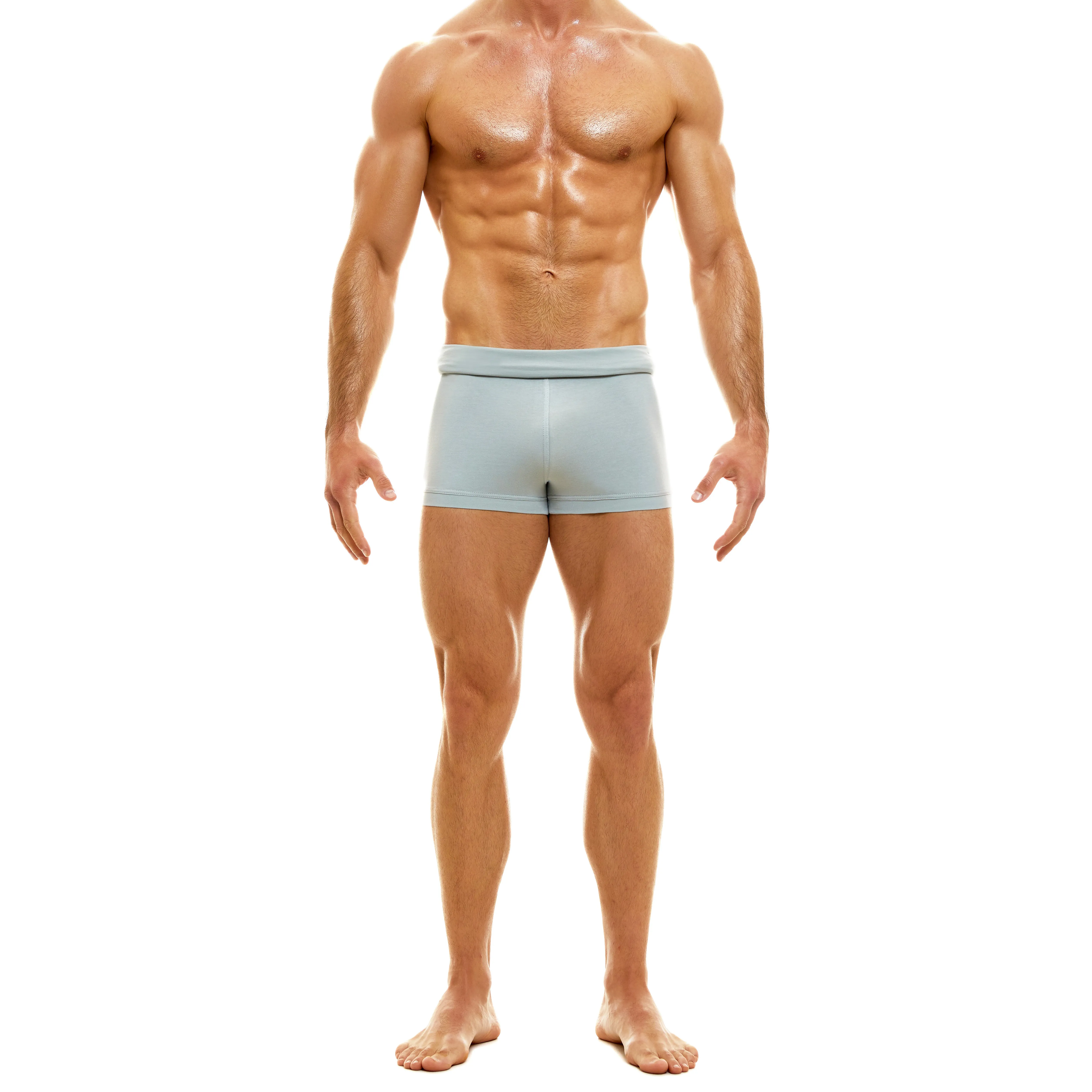 Short Shape L.A. Prayer - gris - Modus Vivendi : vente shorty boxer...