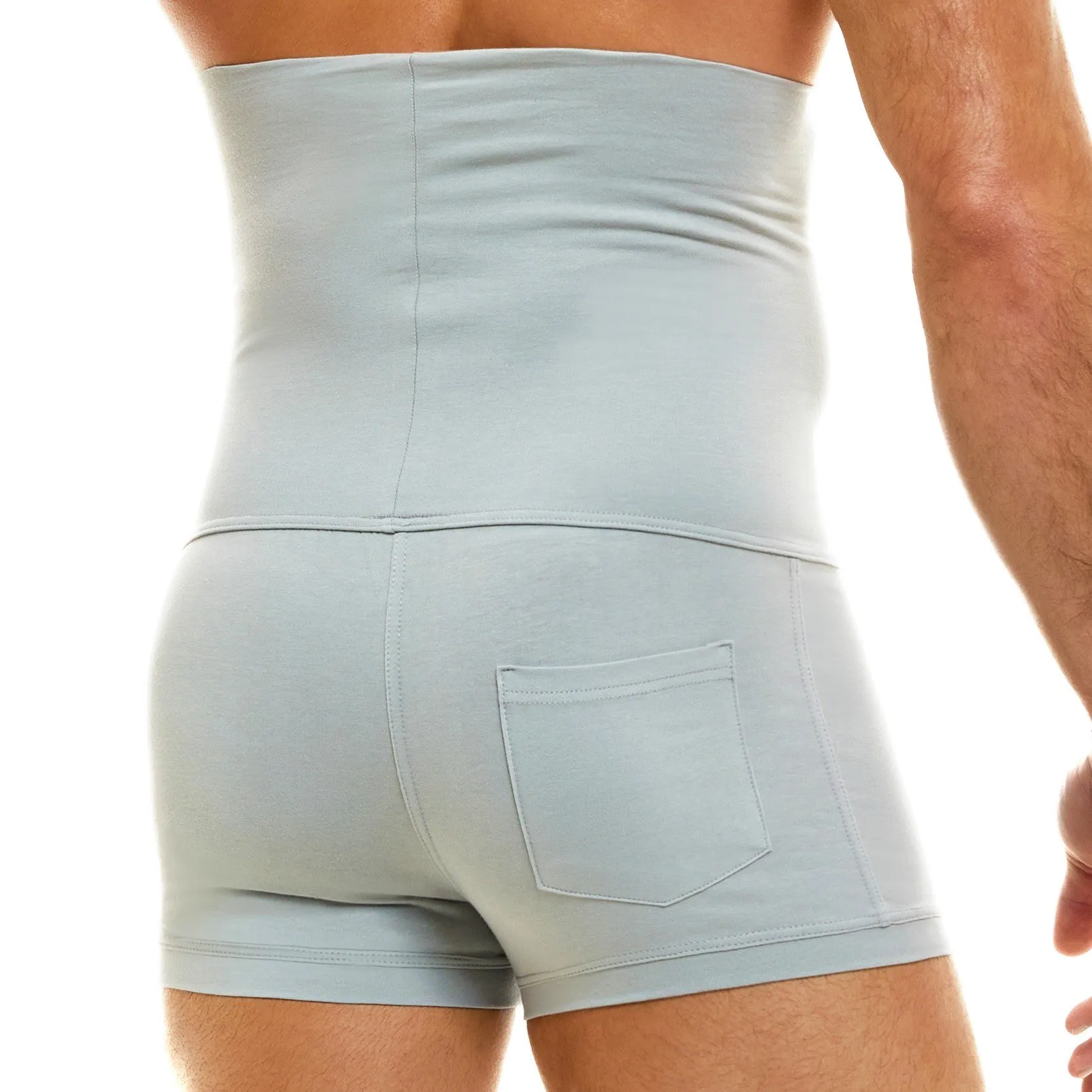 Short Shape L.A. Prayer - gris - Modus Vivendi : vente shorty boxer...