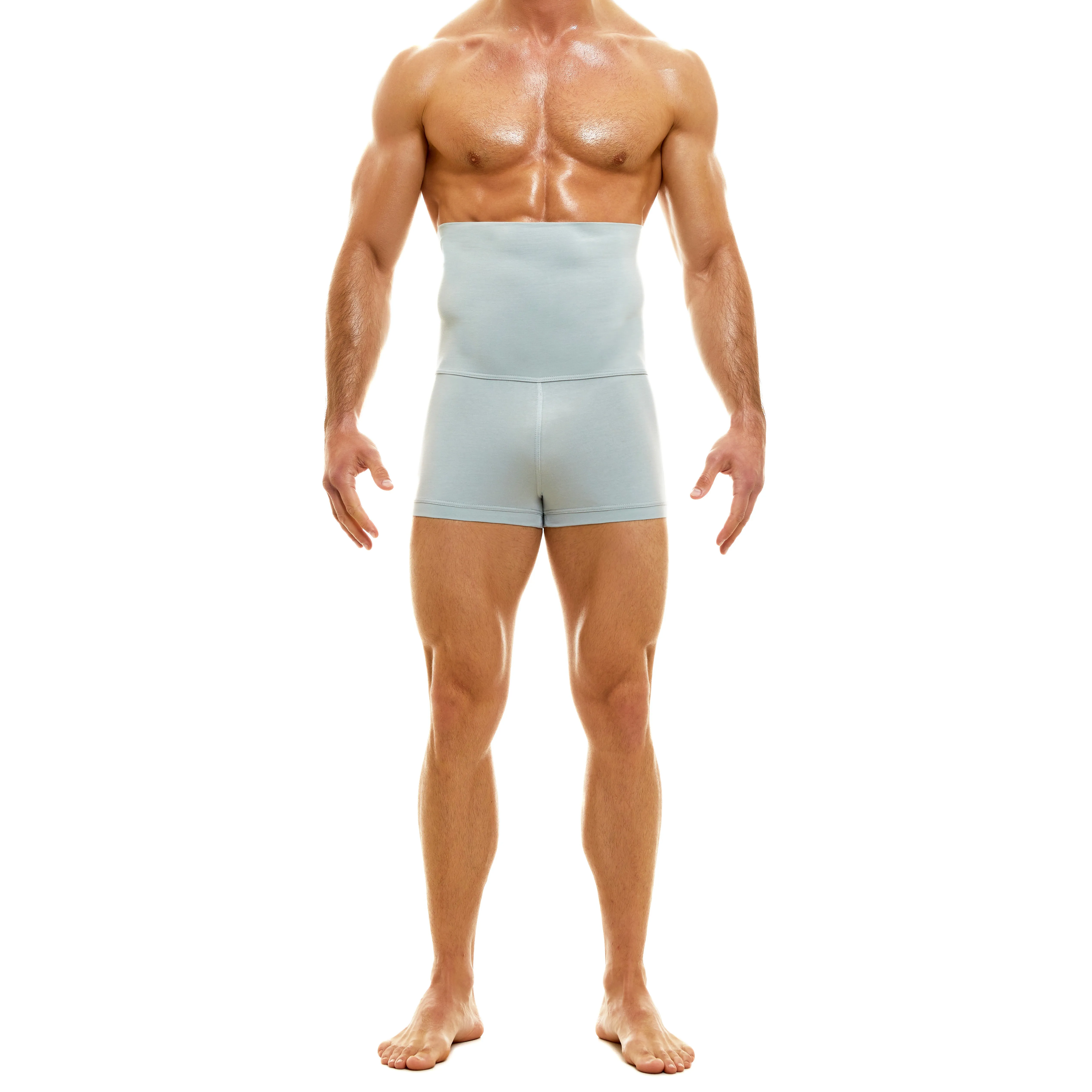 Short Shape L.A. Prayer - gris - Modus Vivendi : vente shorty boxer...