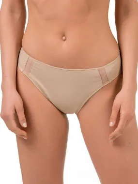 String tanga Adriana peau - Beige