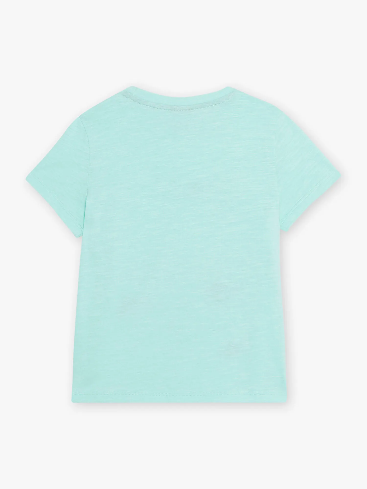 T-shirt bleu turquoise motifs requins enfant garçon