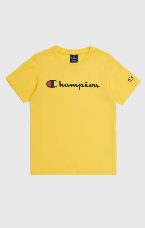 T-shirt en coton à logo Champion - Garçons | Champion France