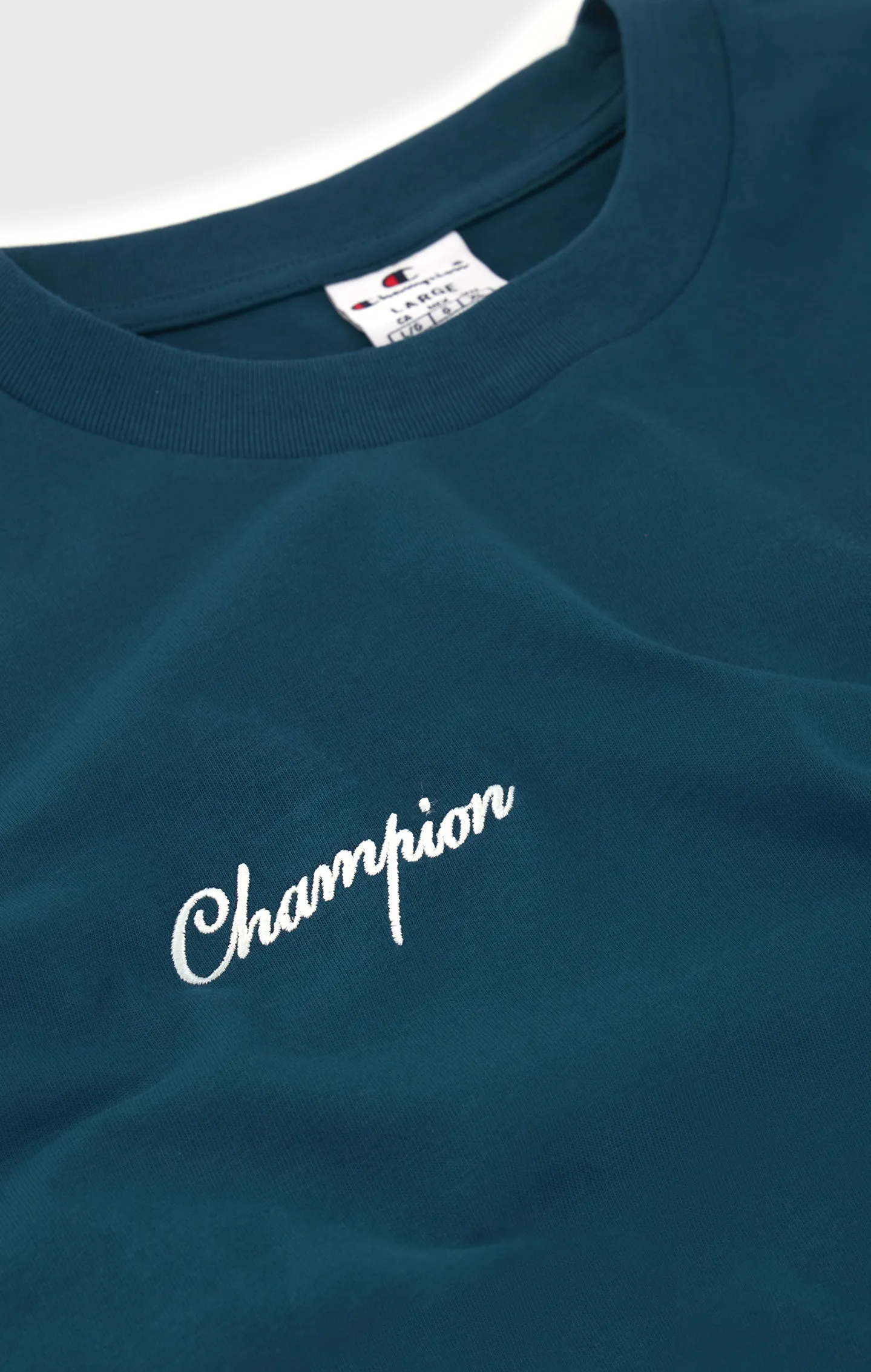 T-shirt en jersey peigné à logo lettrage | Champion France