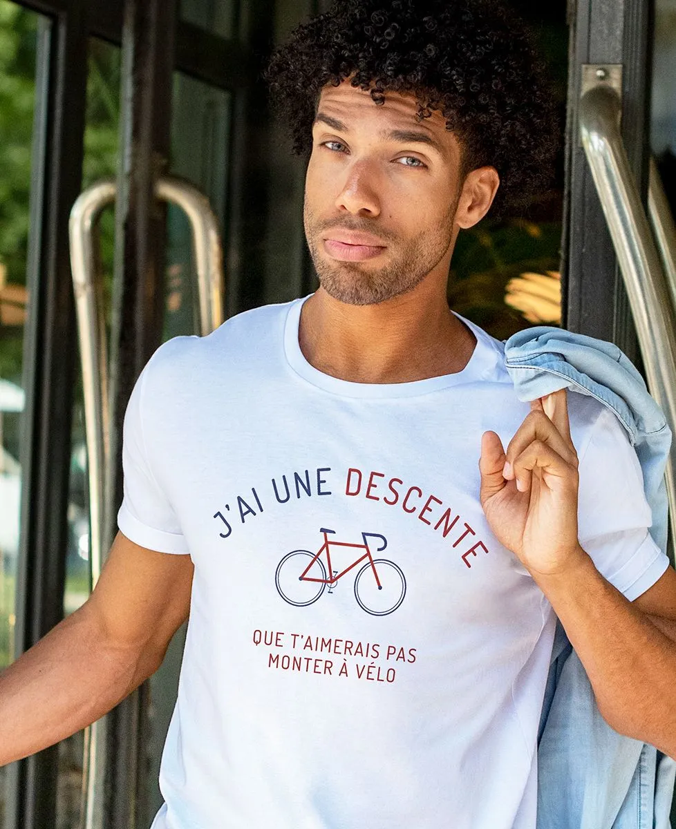 T-Shirt homme Descente à vélo