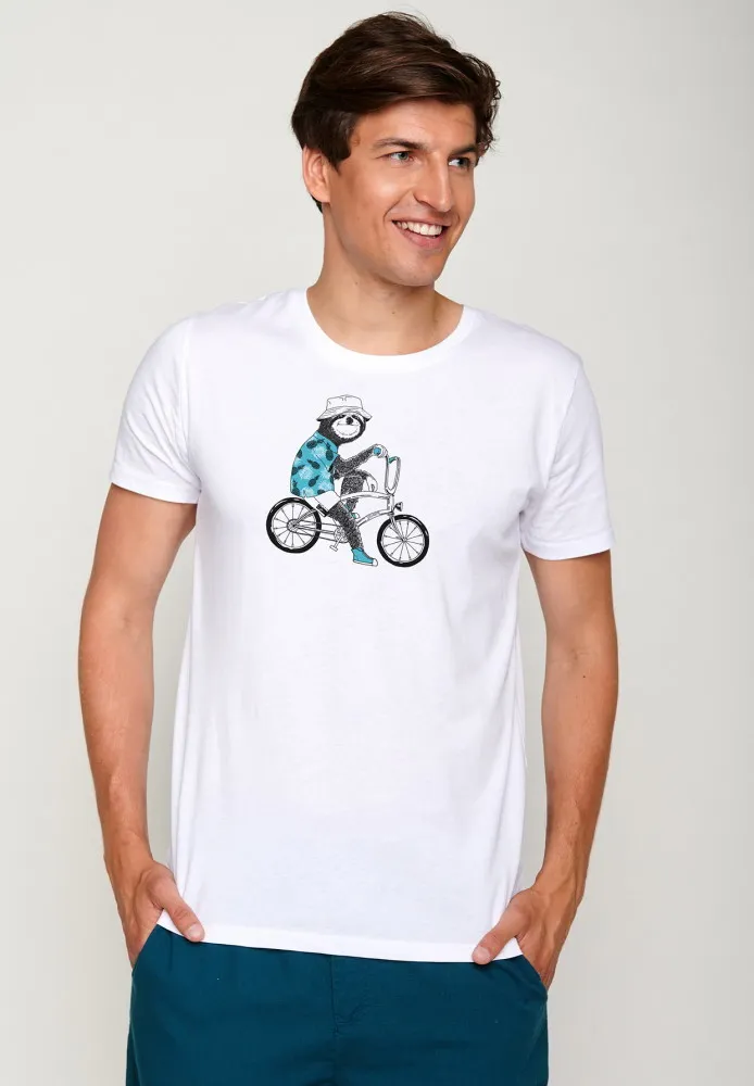 T-shirt Paresseux à vélo Tailles S, XL