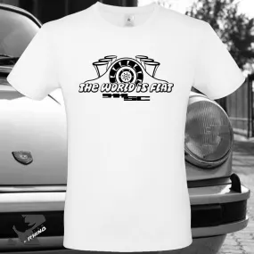 T-Shirt Porsche 911 SC The World is Flat