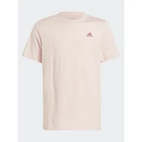 T-shirt uni logo rose enfant - Adidas | wimod