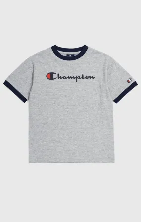 T-shirt à logo Champion et bords contrastés - Garçons | Champion France