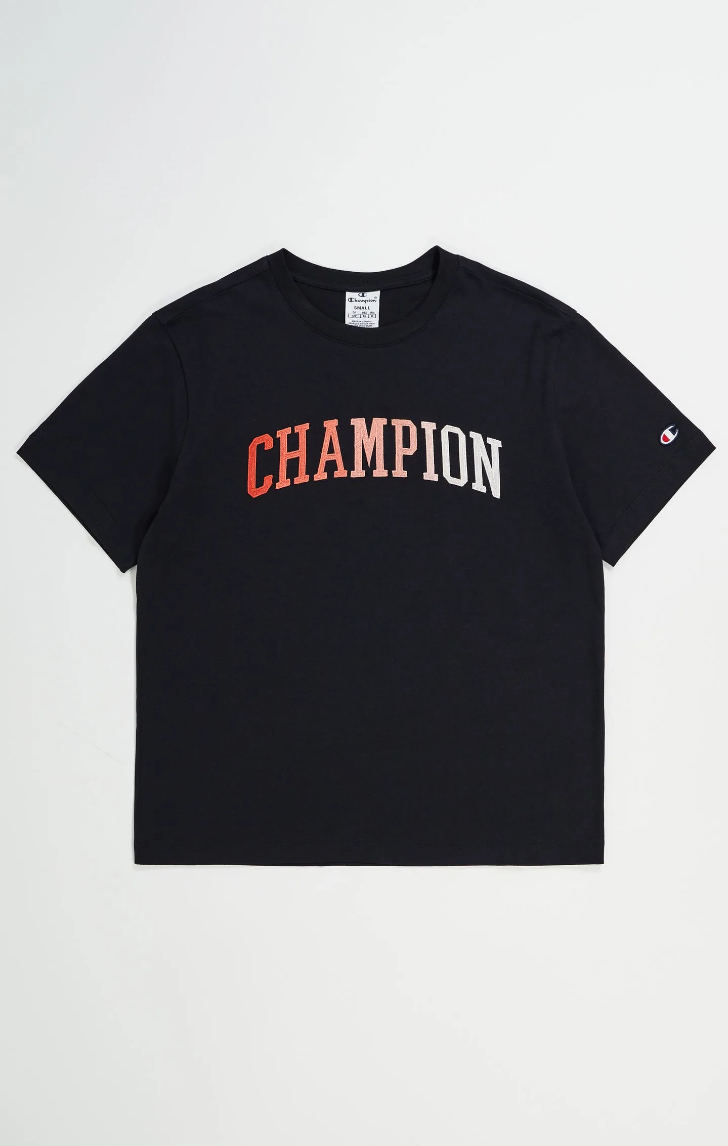 T-shirt à logo lettrage coloré | Champion France