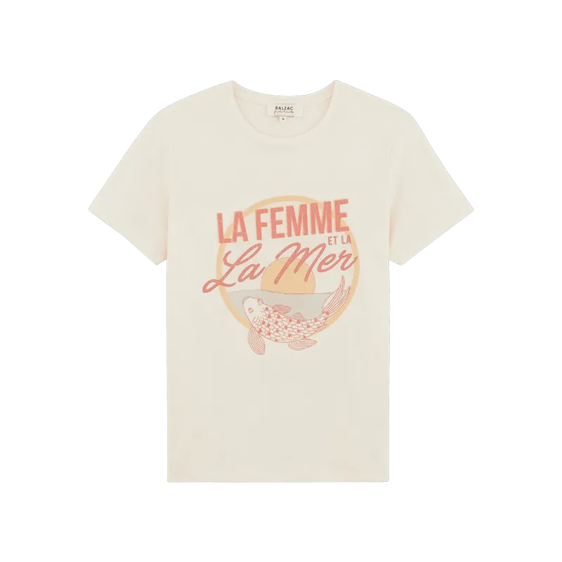 Tee-shirt La Femme et la Mer